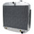 Allstar Performance ALL30006 Aluminum Radiator 1955-57 Chevy 8 Cyl w/ Trans Cooler, Size 23 1/4 in. 23 1/4 in.