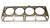 Chevrolet 12589227 Chevy LS2, L76 MLS Head Gasket, 4.200 in. Bore, .051 in. Thickness, Each