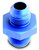 A-1 Products A1P91912 Fitting, Adapter, Straight, 8 AN Male to 6 AN Male, Aluminum, Blue Anodized, Each