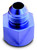 A-1 Products A1P9501612 Fitting, Adapter, Straight, 16 AN Female to 12 AN Male, Aluminum, Blue Anodized, Each