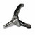 Afco Racing Products 100175 Spindle, Stock Pin Height, Passenger Side, 10 Degree, Steel, Black Oxide, Mustang II / Pinto, Each