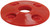 Allstar Performance ALL18432 Scuff Plate, 2 in OD, 1/2 in ID, Plastic, Red, Set of 4