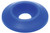Allstar Performance ALL18693 Body Bolt Washer, Countersunk, 1/4 in ID, 1 in OD, Plastic, Blue, Set of 10