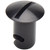 Allstar Performance ALL19294 Quick Turn Fastener, Oval Head, Slotted, 7/16 x 0.600 in Body, Aluminum, Black Anodized, Set of 10