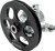 Allstar Performance ALL48250 Power Steering Pump, GM Type 2, 3 gpm, 1300 psi, V-Belt Pulley, Steel, Zinc, Each