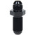 Allstar Performance ALL49616 Fitting, Bulkhead, Straight, 16 AN Male to 16 AN Male Bulkhead, Aluminum, Black Anodized, Each