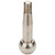 Allstar Performance ALL56845 Ball Joint Stud, 1.500 in/ft Taper, 3.500 in Long, 1.500 in Ball, 9/16-18 in Thread, Steel, Natural, Each