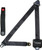 Allstar Performance ALL98117 Seat Belt, Lap / Shoulder, Push Button Buckle, Retractable, Bolt-On, Floor Mount, Nylon, Charcoal, Each