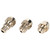 Allstar Performance ALL99255 Nosepiece Set, 3/32 in / 1/8 in / 3/16 in, Allstar Rivet Gun, Kit