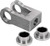 Allstar Performance ALL99331 Shock Clevis, Replacement, Spacers Included, Swivel, Steel, Natural, Shock Bracket, Allstar Steel Birdcage, Kit