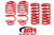 Bmr Suspension SP035R Suspension Spring Kit, 1-1/2 in Lowering, 4 Coil Springs, Red Powder Coat, GM G-Body 1978-87, Kit