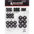 Allstar ALL18360 Grommet Set, 5/16 to 1 in. OD, 3/16 to 11/16 in. ID Rubber, Black