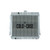 Cold Case Radiators MOP756A-5 Radiator, 25.500 in W x 22.500 in H x 3 in D, Driver Side Inlet / Outlet, Aluminum, Polished, Mopar B / RB-Series / 426 Hemi, Each