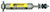 Competition Engineering C2600 Shock, Drag, Monotube, 9.00 in Compressed / 14.10 in Extended, 1.63 in OD, 3 Way Adjustable, Steel, Gray Paint, Front, Each