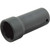 Allstar Performance ALL10232 1 in. Lug Nut Socket, 1/2 in. Drive, 3 1/4 in. Long, Steel Black Oxide