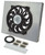 Derale 16820 Electric Cooling Fan, HO RAD, 14 in Fan, Puller, 2100 CFM, 12V, Curved Blade, 20 x 16-3/8 in, 2-3/4 in Thick, Aluminum Shroud, Plastic, Kit