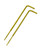 Edelbrock 1463 Carburetor Metering Rod, 0.067 x 0.055 in OD, Brass, Edelbrock Carburetors, Pair