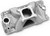 Edelbrock 2900 Intake Manifold, Victor JR. 23 Degree, Square Bore, Single Plane, Aluminum, Natural, Port Matched, Small Block Chevy, Each