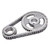 Edelbrock 7812 Timing Chain Set, Performer-Link, Double Roller, Keyway Adjustable, Cast Iron / Billet Steel, Pontiac V8, Kit