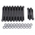 Edelbrock 85582 Cylinder Head Bolt Kit, E-Series, Hex Head, Chromoly, Black Oxide, Oldsmobile V8, Kit