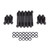 Edelbrock 85772 Cylinder Head Bolt Kit, E-Series, Hex Head, Chromoly, Black Oxide, Small Block Mopar, Kit