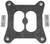 Edelbrock 9266 Carburetor Base Plate Gasket, 4-Barrel, Divided, Insulator, Hardware Included, Composite, Square Bore, Kit