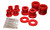 Energy Suspension 11.3107R Control Arm Bushing, Hyper-Flex, Front, Lower / Upper, Polyurethane, Red, Mazda RX-8 2004-08, Kit