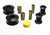 Energy Suspension 15.3117G Control Arm Bushing, Hyper-Flex, Front, Lower / Upper, Polyurethane, Black, Volkswagen 1998-2006, Kit