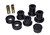 Energy Suspension 3.1154G Differential Housing Mount Bushing, Hyper-Flex, Polyurethane / Steel, Black / Cadmium, GM Fullsize Truck 2007-10, Kit