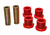 Energy Suspension 5.10105R Steering Rack Bushing, Hyper-Flex, Polyurethane, Red, Chrysler 300 2005-10 / Dodge Challenger 2008-10 / Dodge Charger 2005-10, Kit