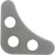 Allstar ALL22196-100  Gussets, Steel, 1 7/8 x 1 7/8 in. 1/8 in. Thick, 3/8 in. 3-Holes, 100 pack