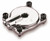 Holley 34-504 Accelerator Pump Cover, 30 cc, Screws, Steel, Chrome, Holley 4150 / 4160 / 4500 Carburetors, Kit