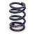 Hyperco 186A0400 Coil Spring, Coil-Over, 2.250 in ID, 6.000 in Length, 400 lb/in Spring Rate, Steel, Blue Powder Coat, Each
