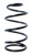 Hyperco 18SNP12-225 Coil Spring, Conventional, 5.5 in OD, 12.000 in Length, 225 lb/in Spring Rate, Single Pigtail, Rear, Steel, Black Paint, Each