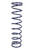 Hyperco 18SNT-080 Coil Spring, Conventional, 5.0 in OD, 20.000 in Length, 80 lb/in Spring Rate, Rear, Steel, Blue Powder Coat, Each