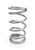 Hyperco 18Y0500-9.9 Coil Spring, Conventional, 5.0 in OD, 9.900 in Length, 500 lb/in Spring Rate, Front, Steel, Silver Powder Coat, Each