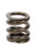 Hyperco 20BS2500 Bump Stop Spring, 2.000 in Free Length, 2.000 in OD, 2500 lb/in Spring Rate, Steel, Natural, Each