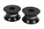 Joes Racing Products 10966-B Motor Mount Spacer, 1/2 in Thick, 1/2 in ID, Aluminum, Black Anodized, Pair