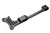 Lokar XTCB-40DQ Throttle Cable Bracket, Carb Mount, Stainless Return Spring, Aluminum, Black Anodized, Edelbrock 4-Barrel Carburetors, Kit
