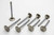 Manley 10476-8 Intake Valve, Budget Series, 1.940 in Head, 0.342 in Valve Stem, 4.880 in Long, Stainless, Small Block Chevy, Set of 8