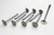 Manley 10717-8 Exhaust Valve, Street Flo, 1.725 in Head, 0.372 in Valve Stem, 5.350 in Long, Stainless, Big Block Chevy, Set of 8