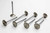 Manley 11507-8 Exhaust Valve, Extreme Duty, 1.900 in Head, 0.372 in Valve Stem, 5.354 in Long, Stainless, Big Block Chevy, Set of 8