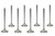 Manley 11705-8 Exhaust Valve, Extreme Duty, 1.600 in Head, 11/32 in Valve Stem, 5.165 in Long, Stainless, Small Block Chevy, Set of 8