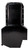 Moroso 21814 SBC Oil Pan, Road/Drag Race, Rear Sump, 7 Quarts, 7-1/2 in. Deep, 4-Bolt Caps, Passenger Side Dipstick, Steel, Black Powdercoated, Each-2