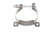 Moroso 63401 Tank Bracket, 11/32 in Mounting Holes, Stainless T-Bolt Clamp, Steel, 3 in, 3-1/4 in Tanks, Each