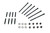 Moroso 68836 Valve Cover Fastener, Bolts / Nuts / Studs, Chromoly, Black Oxide, Moroso 3.875 in Tall Valve Covers, Big Block Chevy, Kit