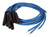 Moroso 73226 Spark Plug Wire Set, Blue Max, Spiral Core, 8 mm, Blue, Straight Plug Boots, HEI / Socket Style, Cut-To-Fit, V8, Kit-1