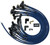 Moroso 73676 Spark Plug Wire Set, Ultra 40, Spiral Core, 8.65 mm, Blue, 45 Degree Plug Boots, Socket Style, Cut-To-Fit, Small Block Ford, Kit-1