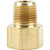 Allstar Performance ALL50121 Adapter Fittings 1/8 NPT to 1/4 Line 4pk