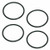 Moroso 97530 O-Ring, Rubber, Moroso Accumulator, Set of 4